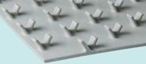 Betonschutzplatte Grau