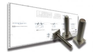 Gewindebolzen mit Verdrehsicherung